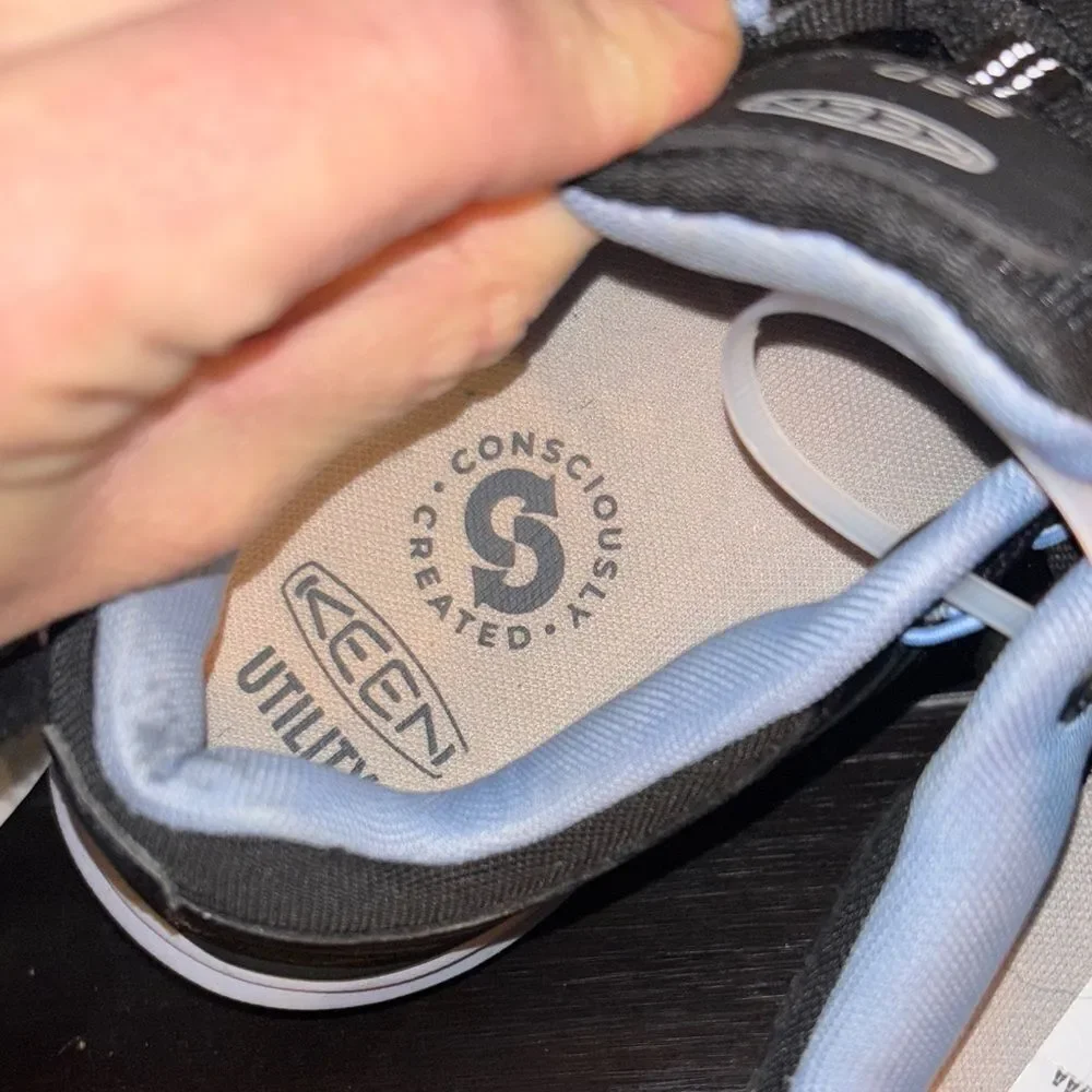 Like 🆕 without tags Keen Black and Blue Utility Sneakers